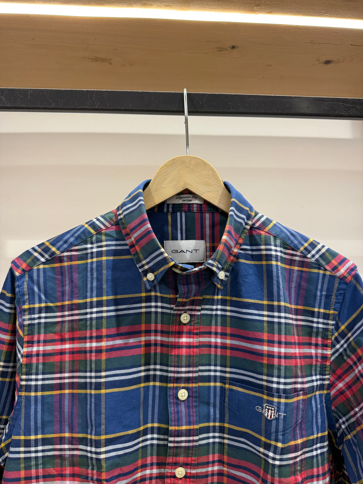 GNT Red Blue Check Shirt - view 3