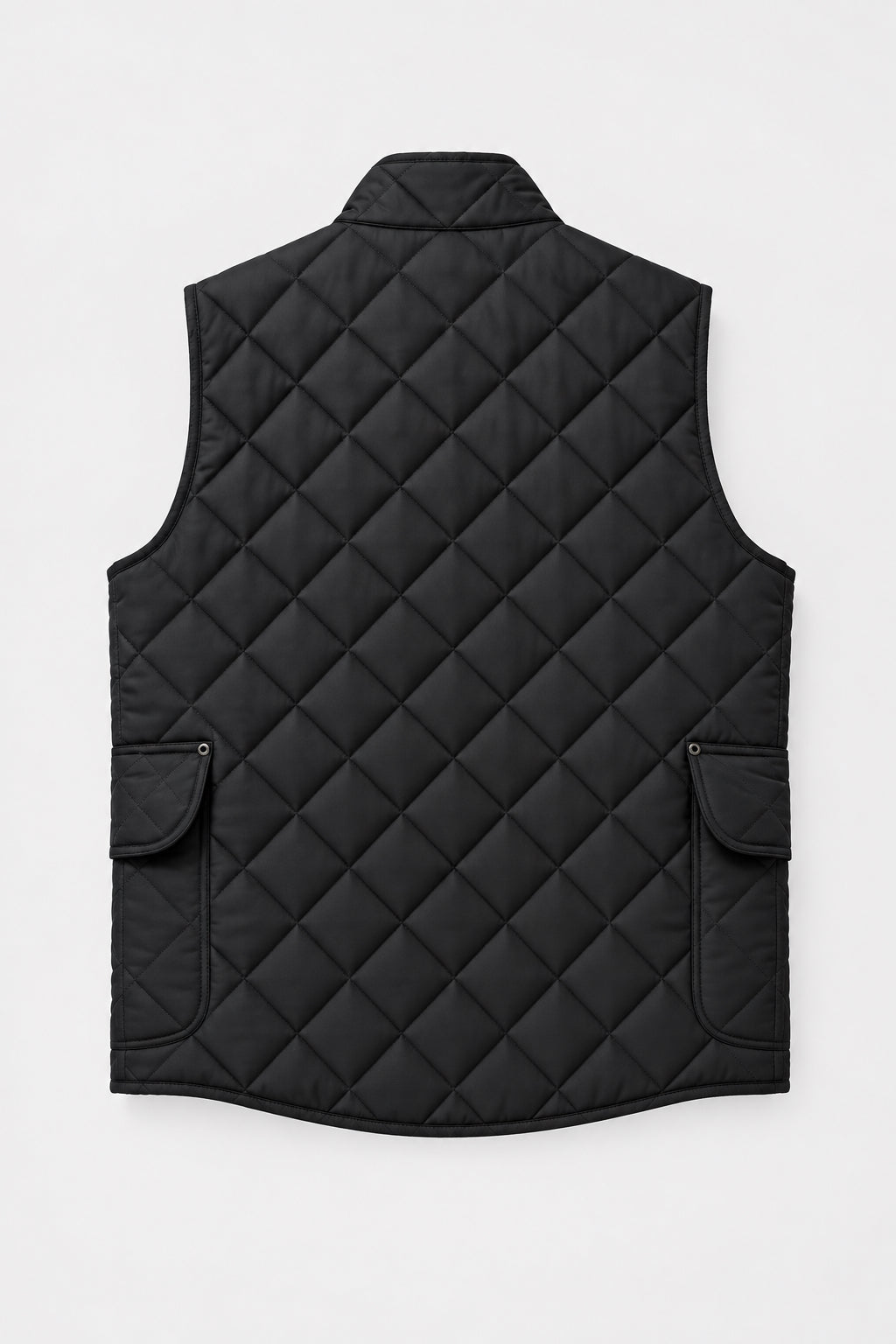 BURB Three Pocket Quilted Jacket - Black - view 2