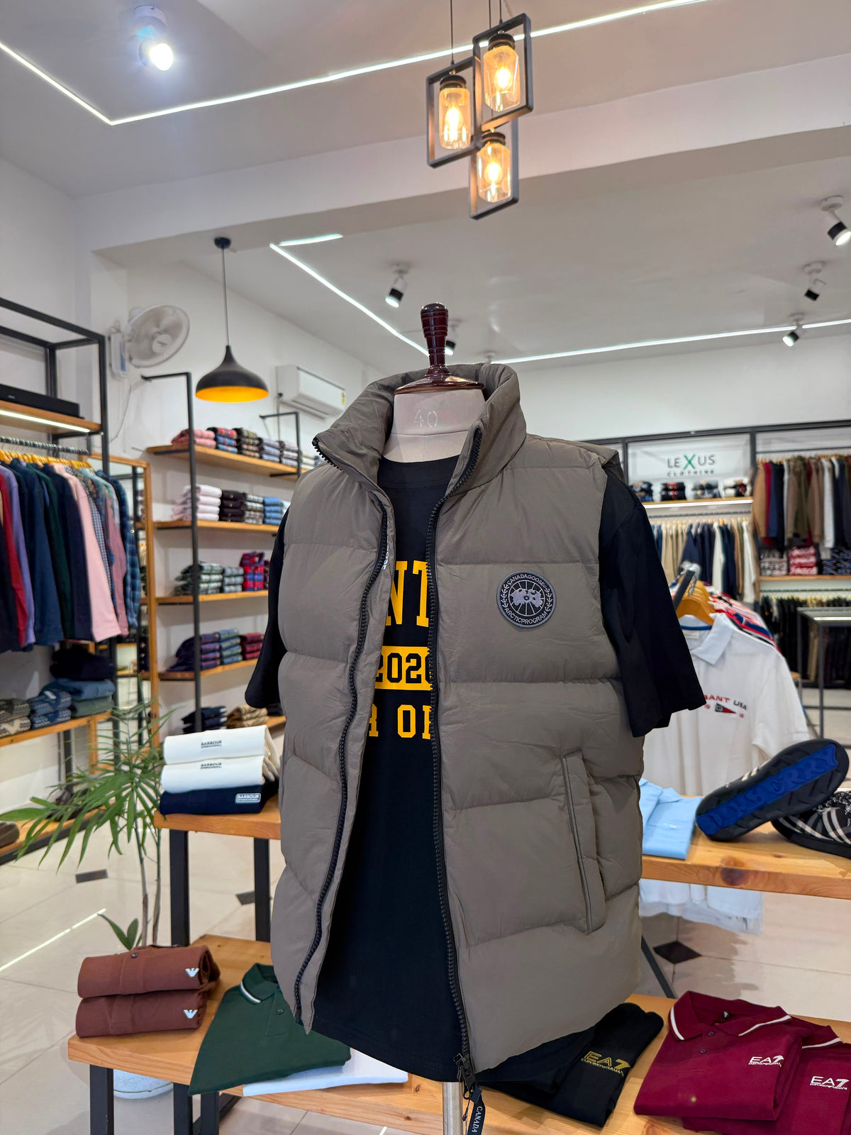 CG Puffer Jacket - Olive