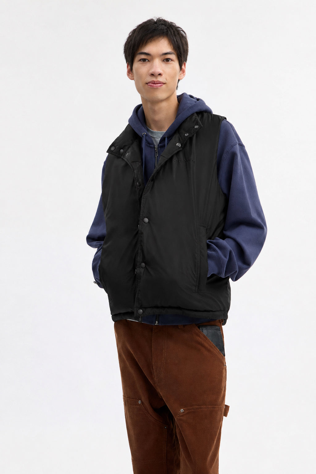 C Reversible Jacket - Black - view 3