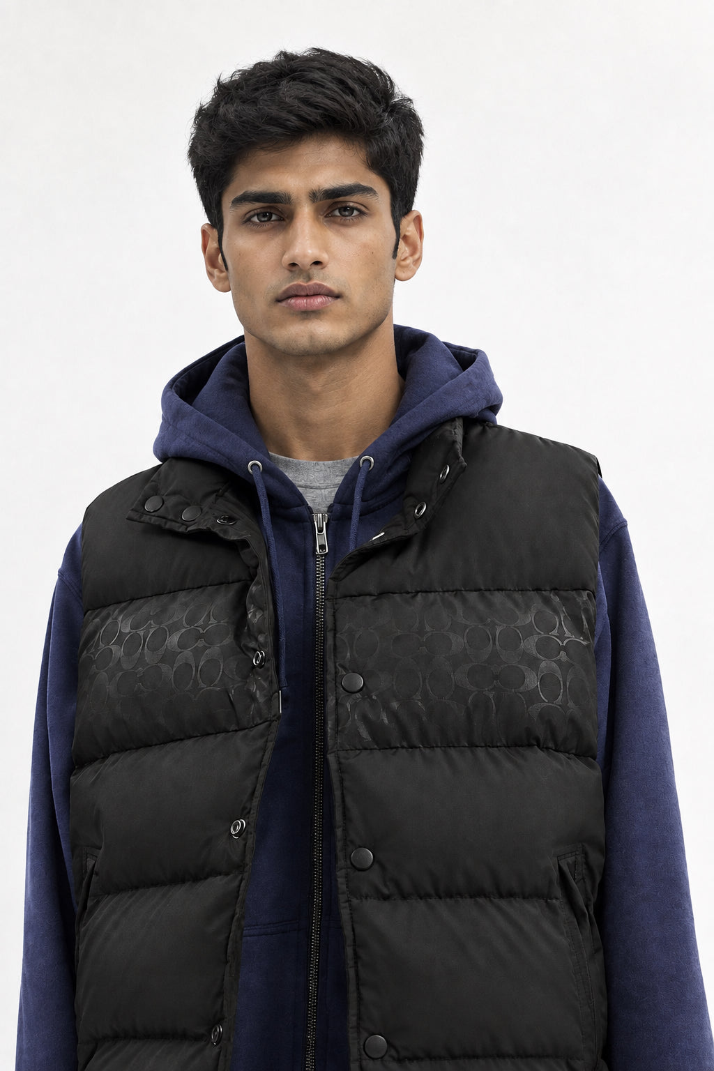 C Reversible Jacket - Black - view 4
