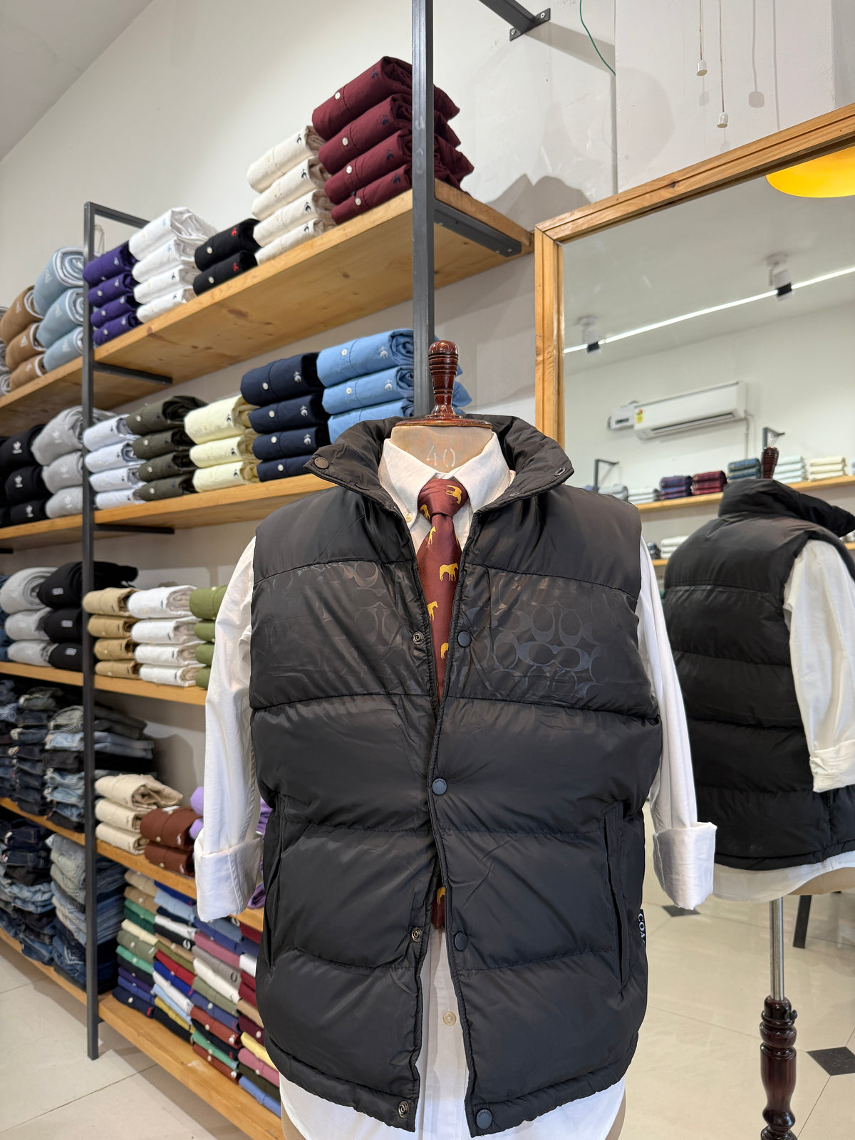 C Reversible Jacket - Black - view 5