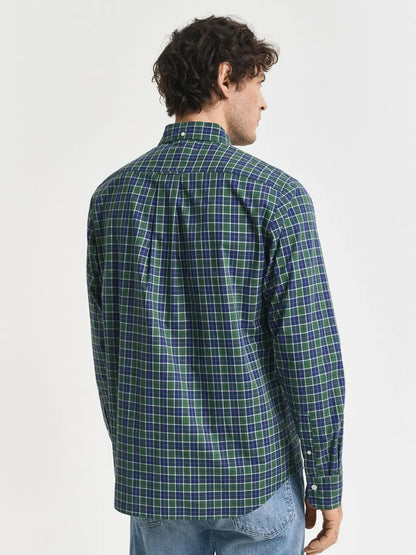GNT Blue Green Check Shirt - view 2