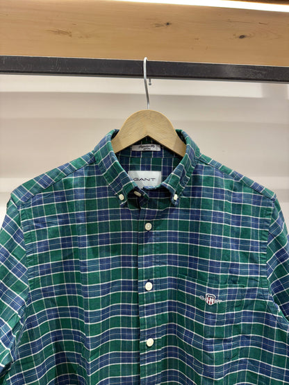 GNT Blue Green Check Shirt - view 3