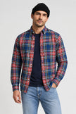 GNT Red Blue Check Shirt
