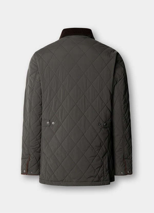HKT Two Pocket Quilted Jacket - Olive
