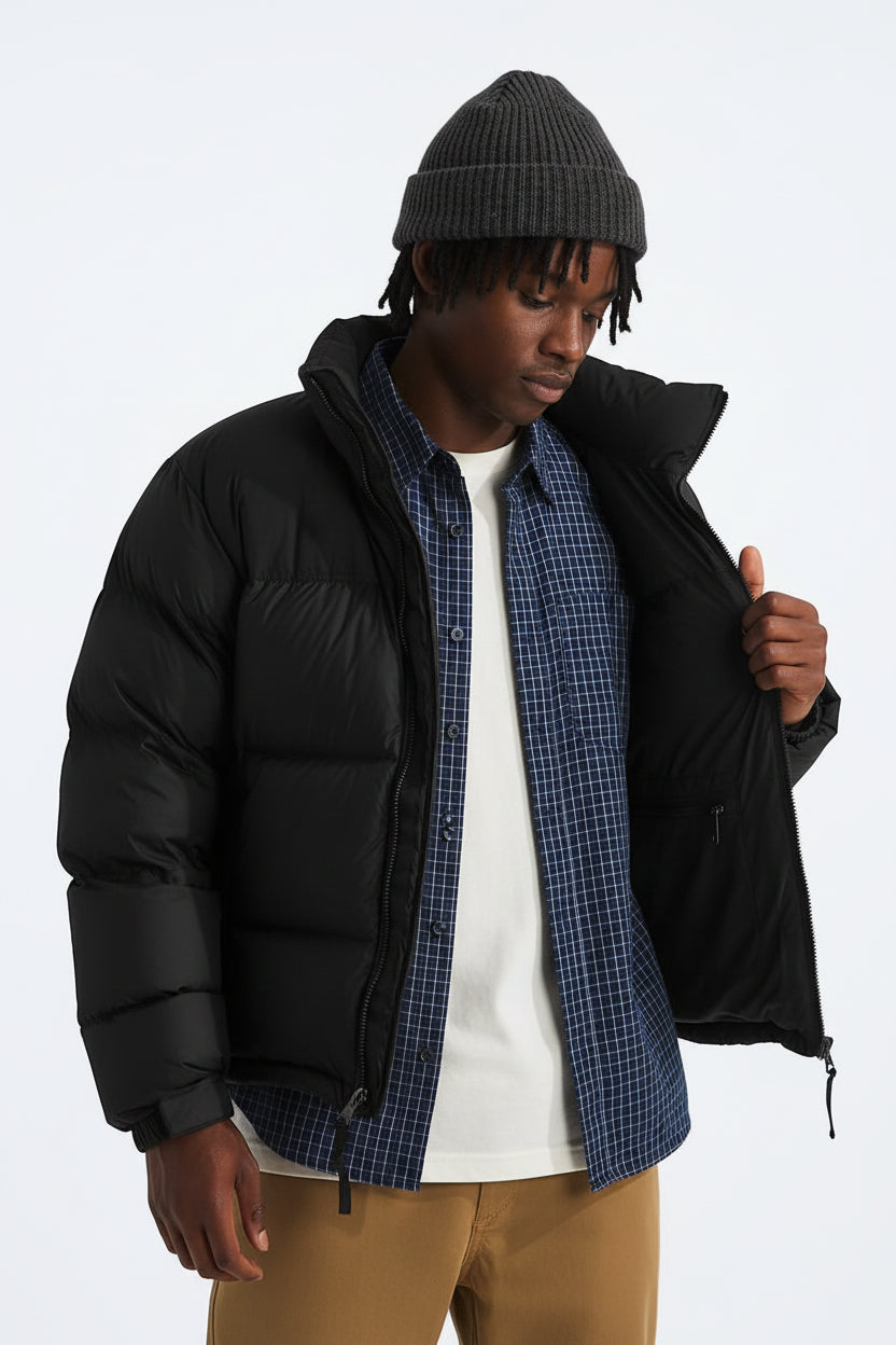 NF Full Puffer Jacket Black - view 2