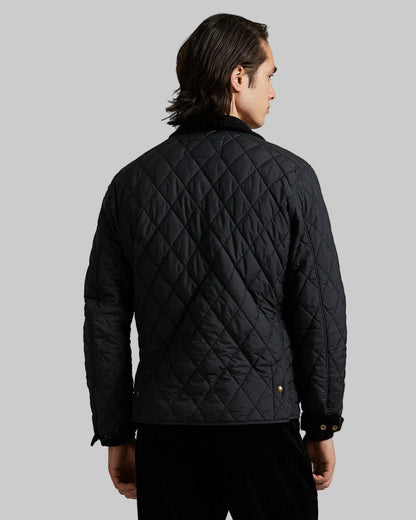 Quilted Three Pocket Jacket - Black - view 3