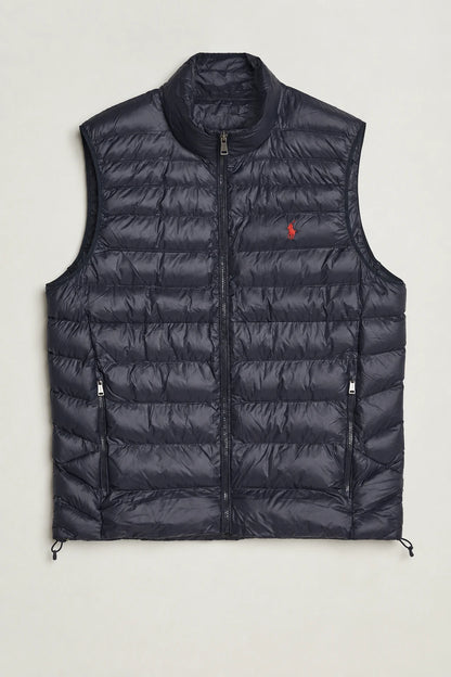 R1 Gillet Puffer Jacket - Blue