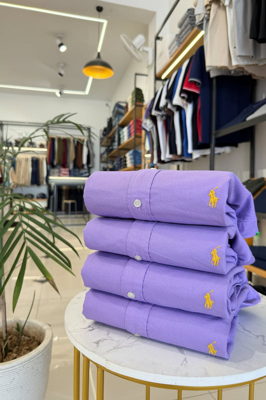 R1 Oxford Shirt - Lavender