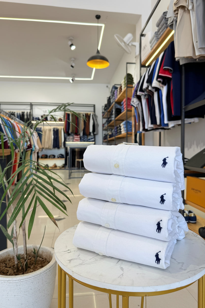 R1 Oxford Shirt - White