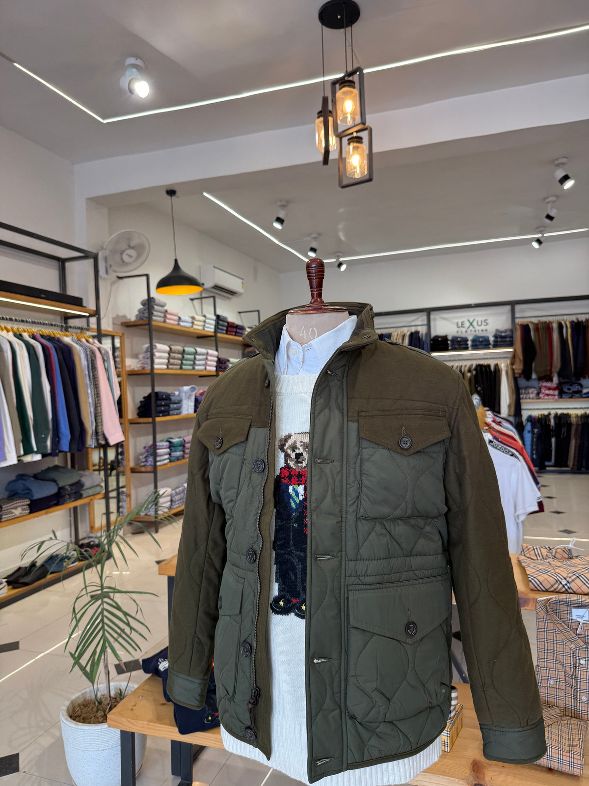 R1 Quilted Field Jacket - view 2