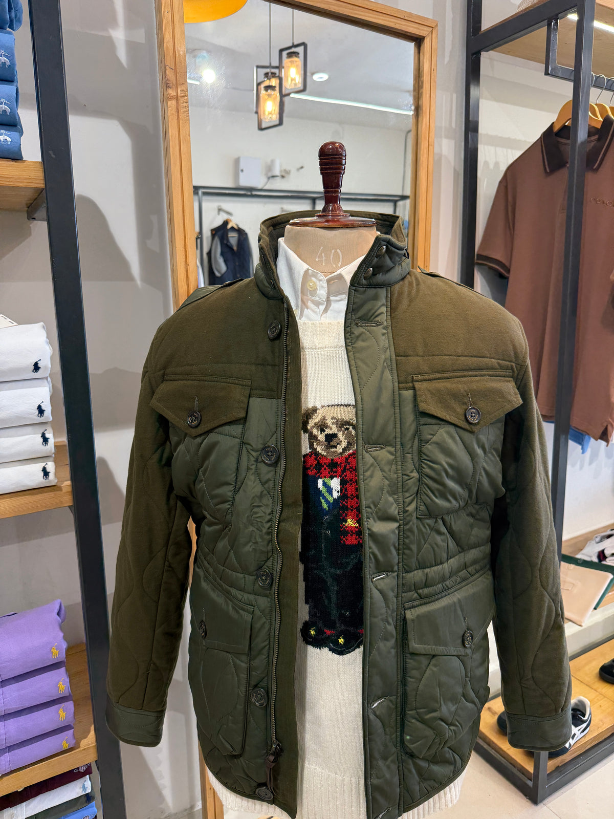 R1 Quilted Field Jacket - view 3