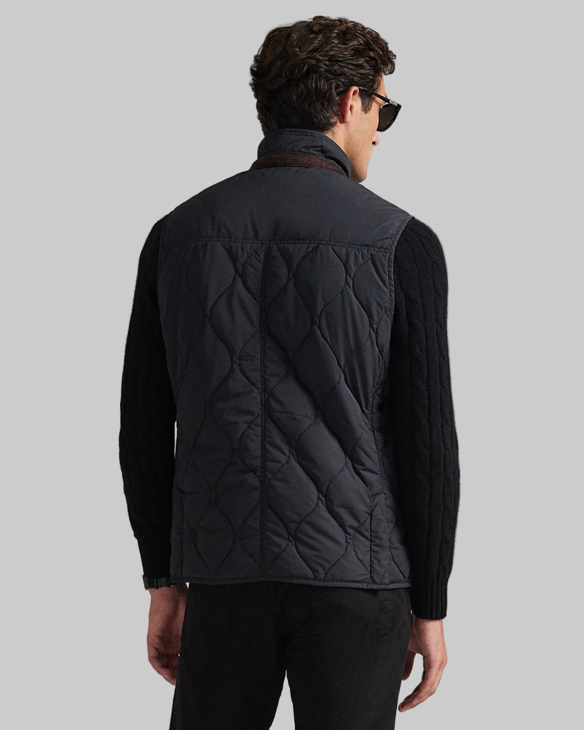 RI Leather Logo Jacket - Black - view 3