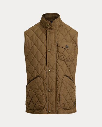 RI Quilted Half Jacket - Beige