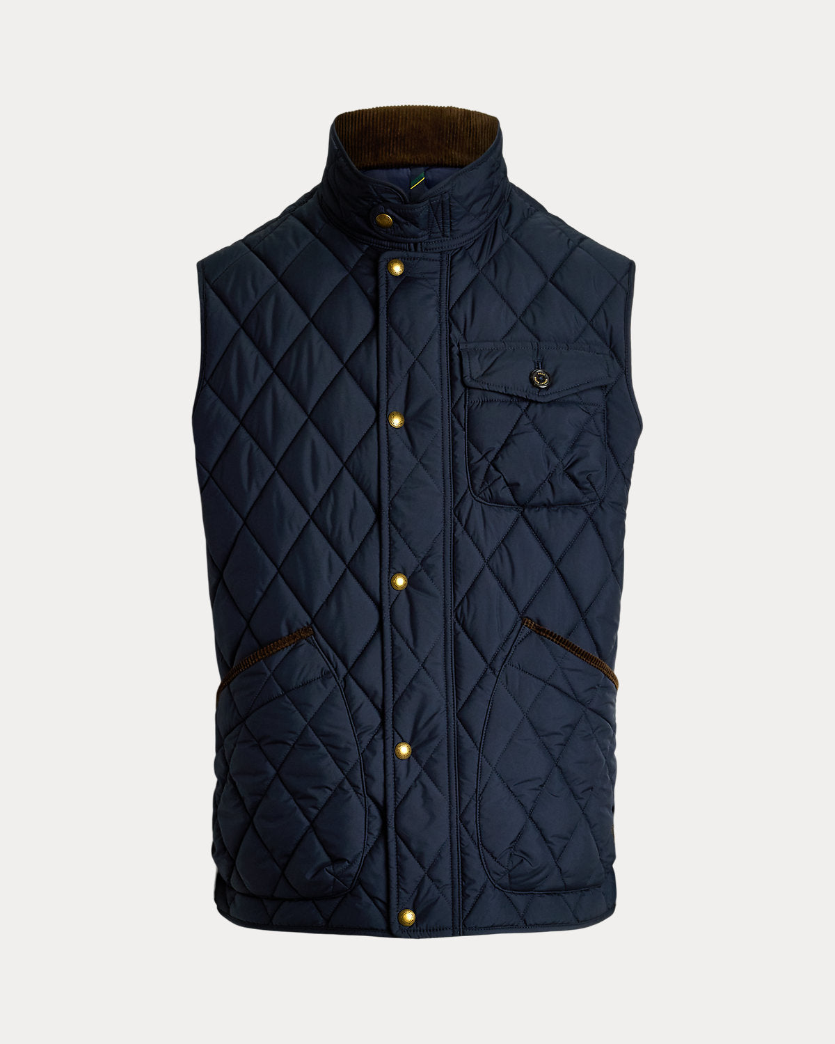 RI Quilted Half Jacket - Blue